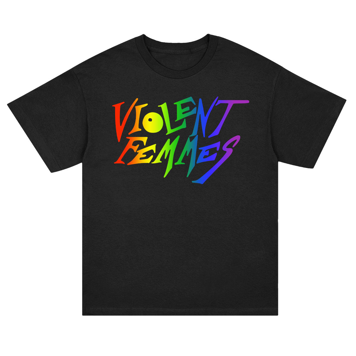 Violent Femmes Stinky Rainbow Logo T-shirt Front