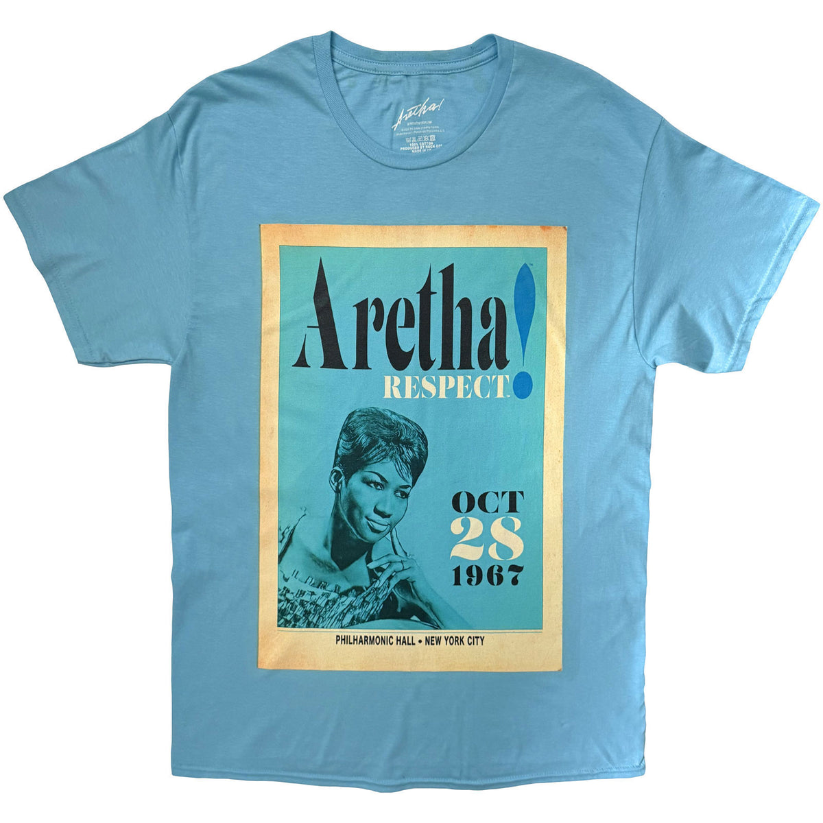 Aretha Franklin Respect T-shirt Front