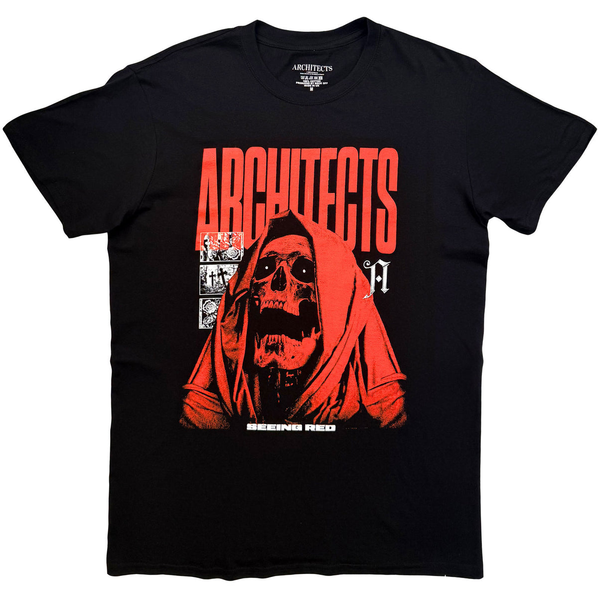 Architects Seeing Red Reaper T-shirt Front