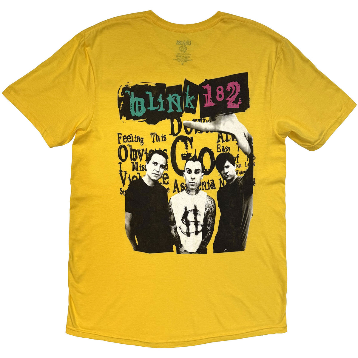 Blink 182 Collage T-shirt Back