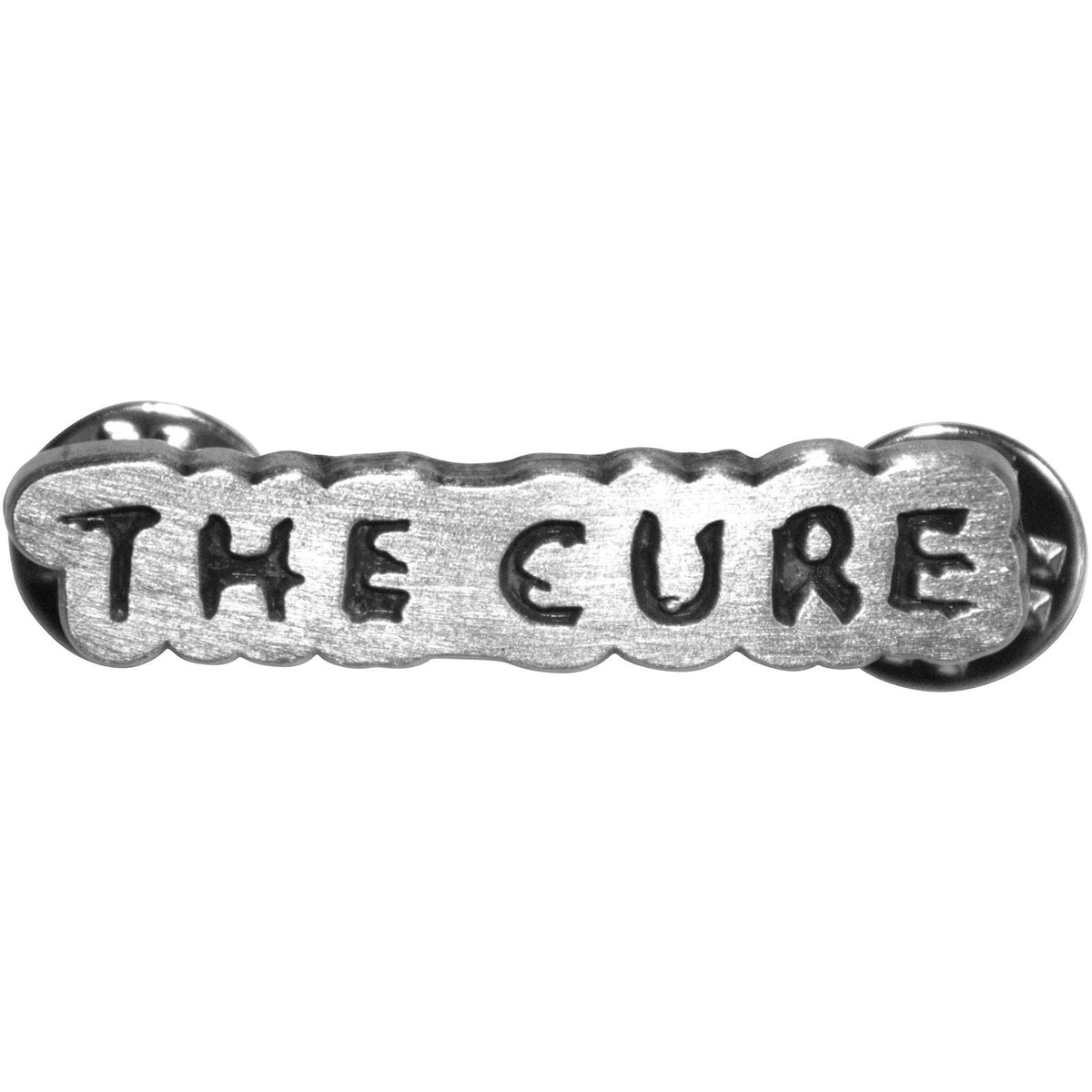 Cure Bubble Logo Pewter Pin Badge Front