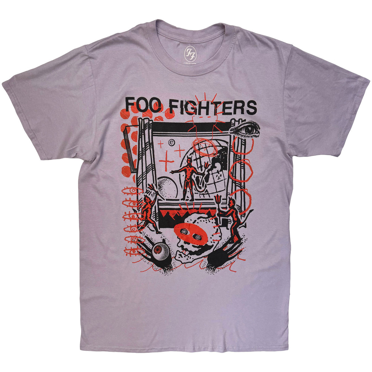 Foo Fighters Devil In The Window T-shirt Front