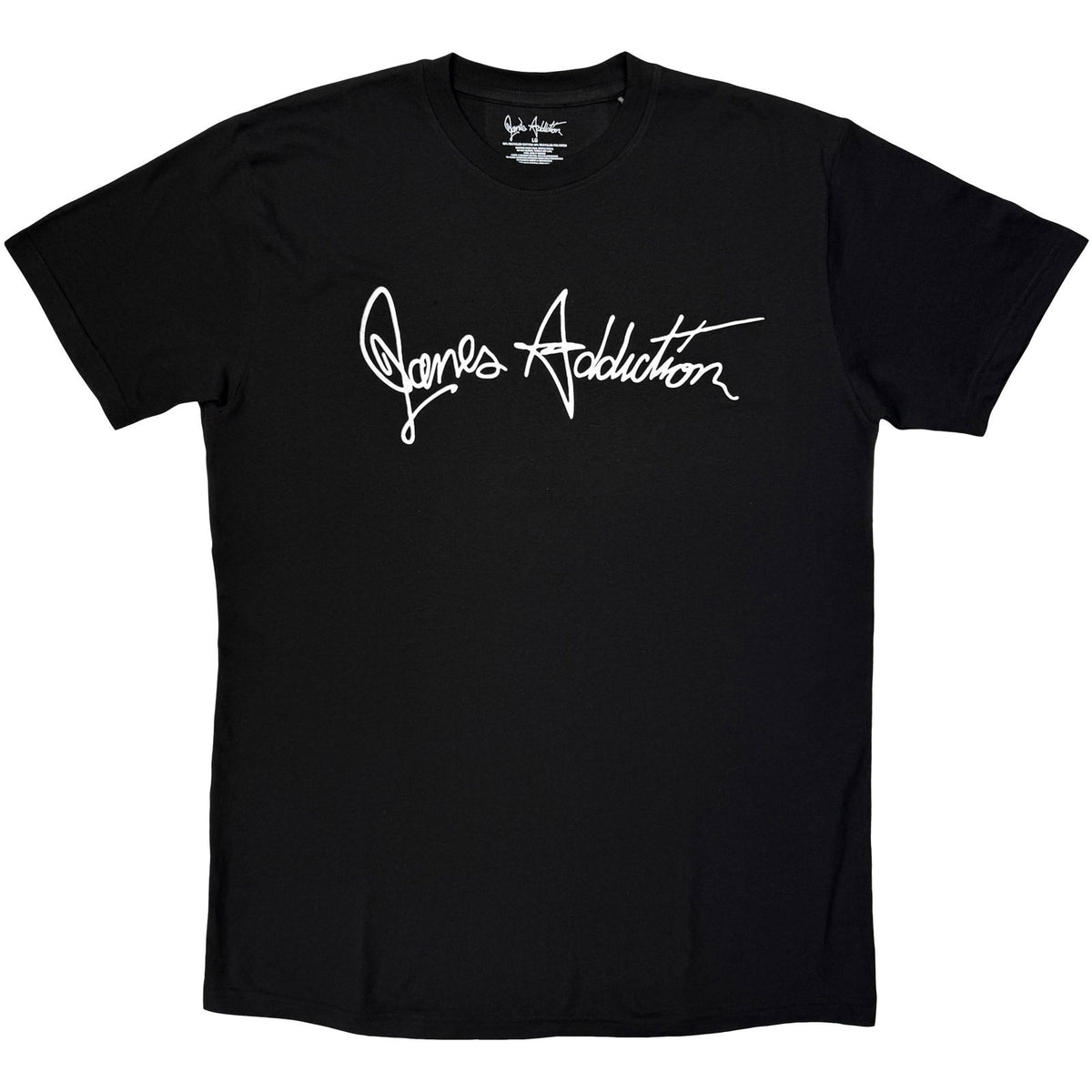 Janes Addiction Logo Mono T-shirt Front