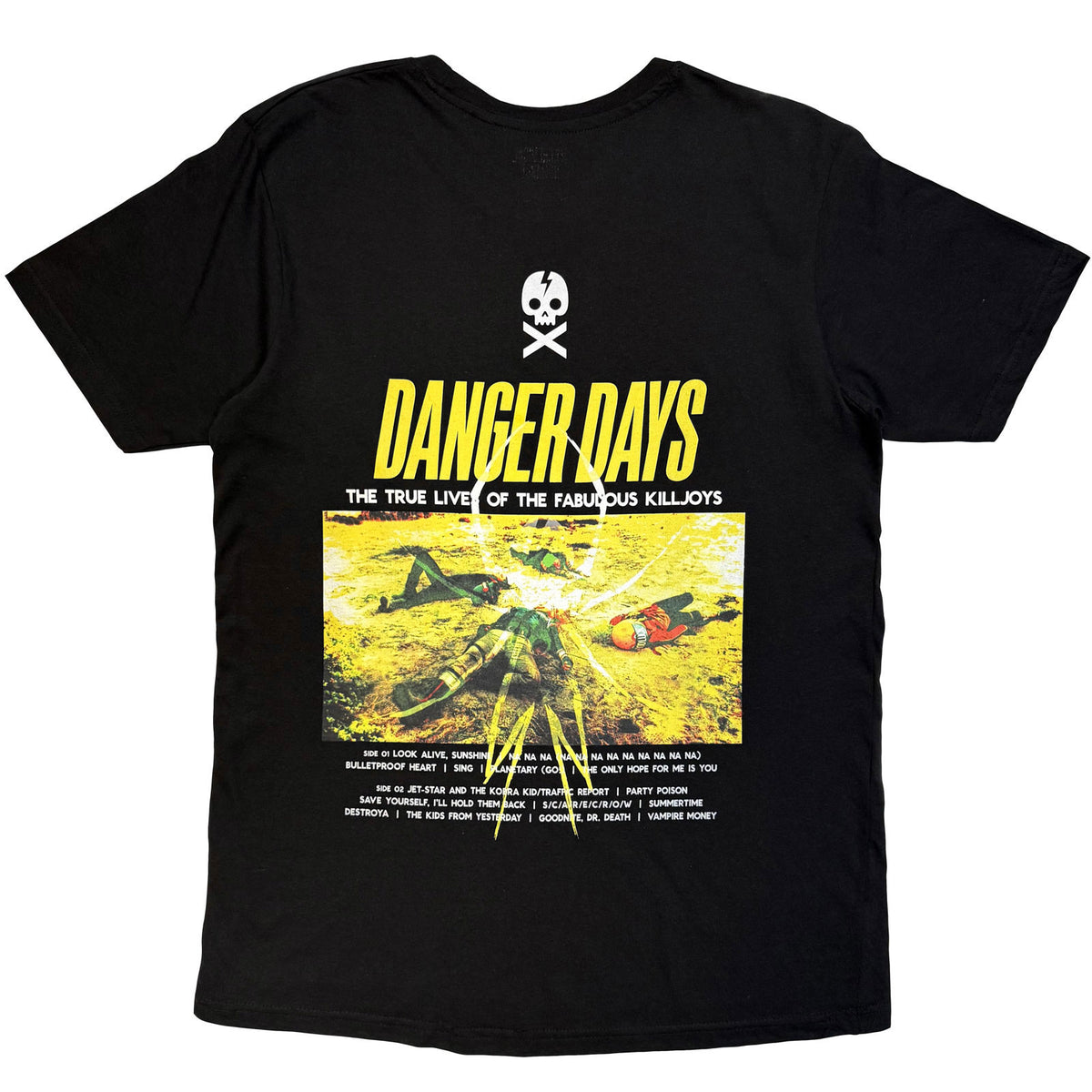 My Chemical Romance Danger Days Pocket T-shirt Back