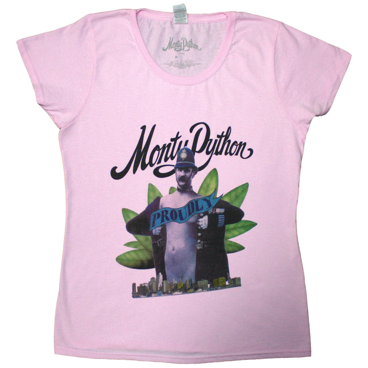 Monty Python Proudly Womens T-shirt Front