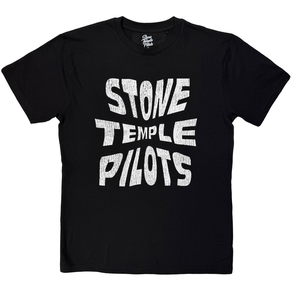 Stone Temple Pilots Logo Mono T-shirt Front