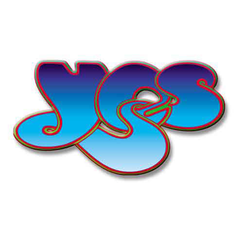 Yes Square Logo Pewter Pin Badge Front