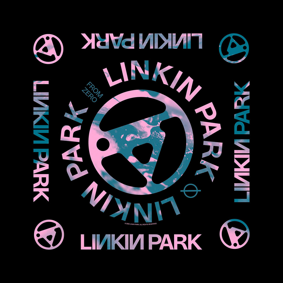 Linkin Park From Zero Bandana Front