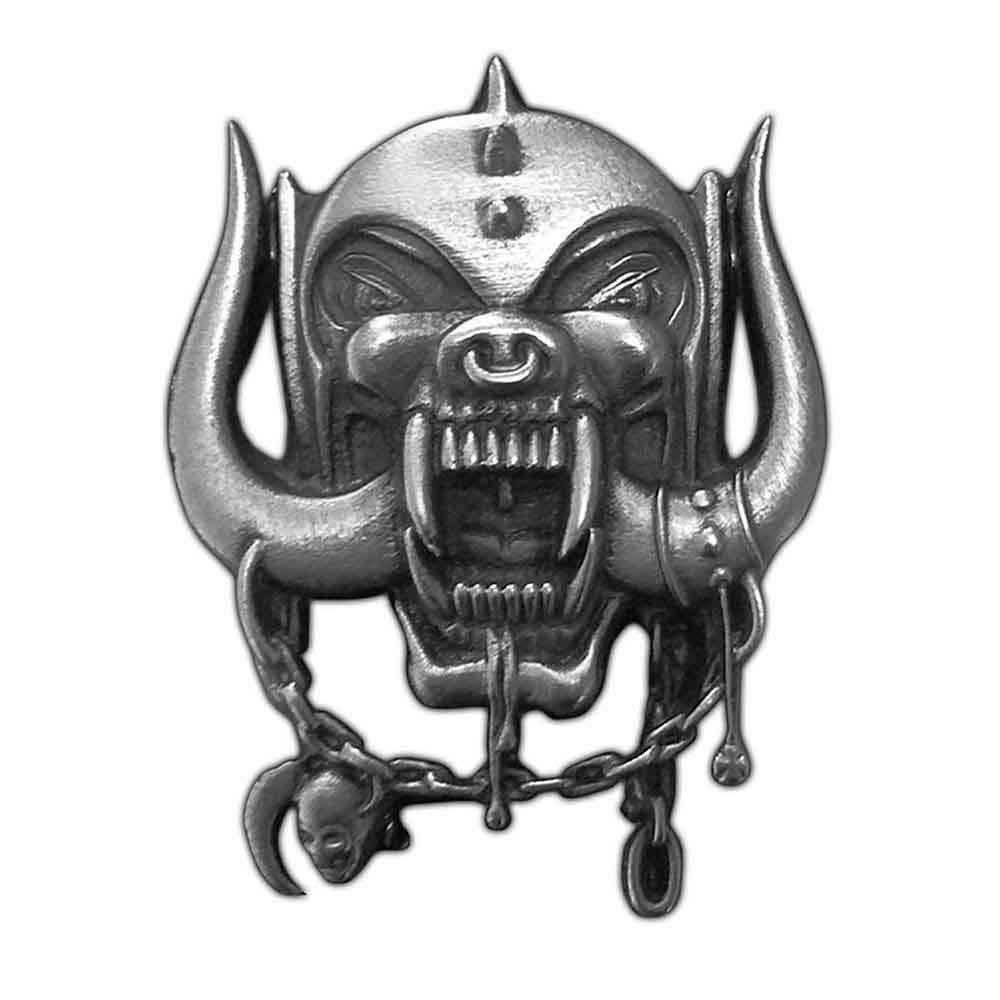 Motorhead War Pig Pewter Pin Badge Front