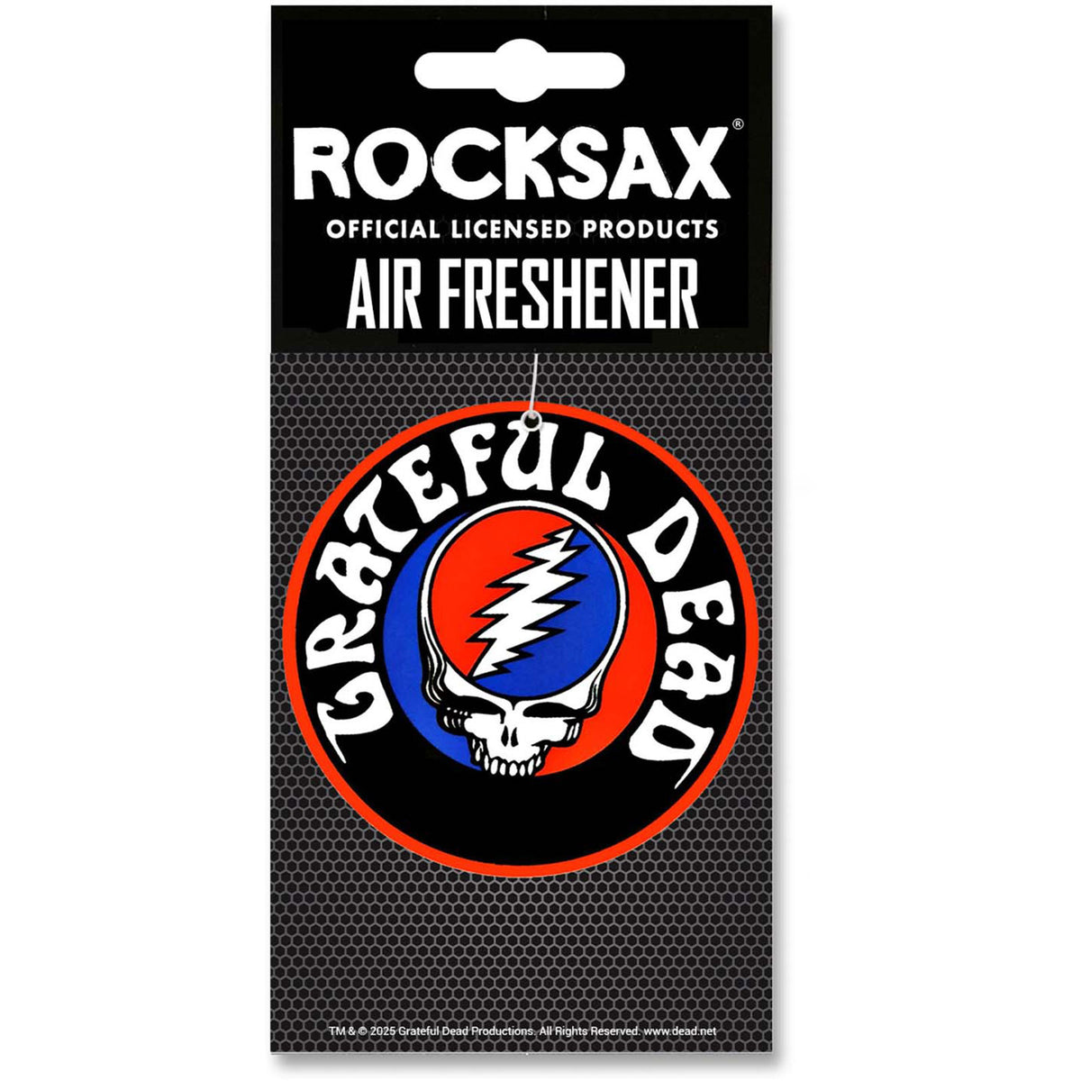Grateful Dead Steal Your Face Air Freshener Front