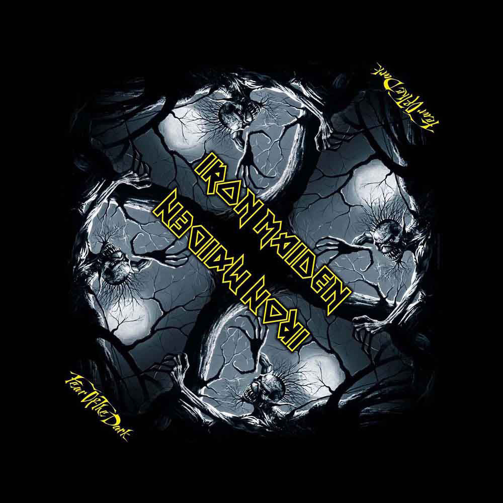 Iron Maiden Fear Of The Dark Bandana Front