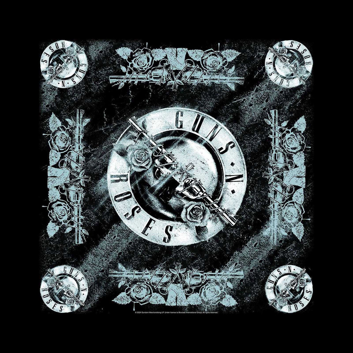 Guns N Roses Logo Bandana Front