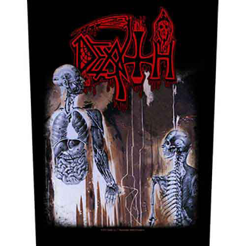 Death Human Back Patch Front