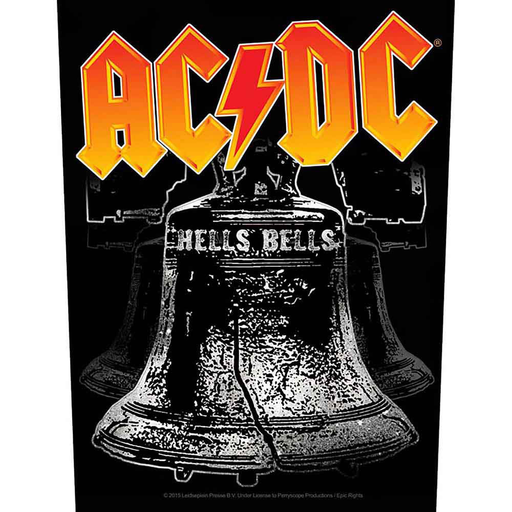 AC/DC Hells Bells Back Patch Front