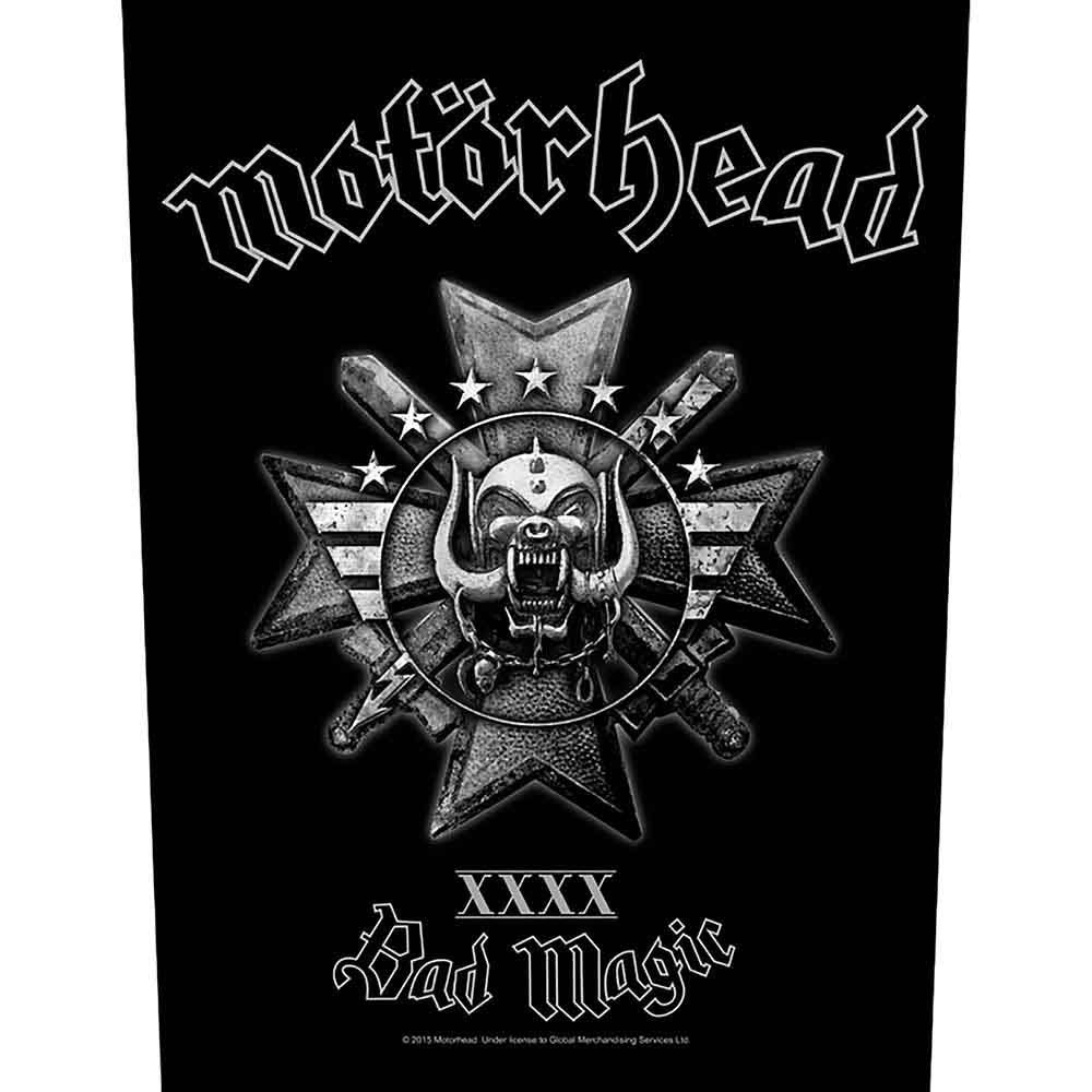 Motorhead Bad Magic Back Patch Front