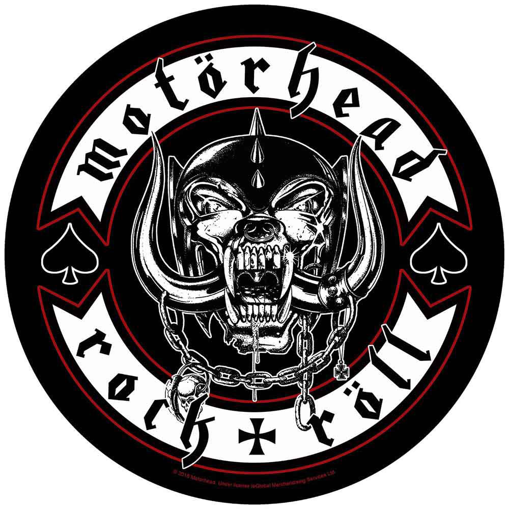 Motorhead Biker Back Patch Front