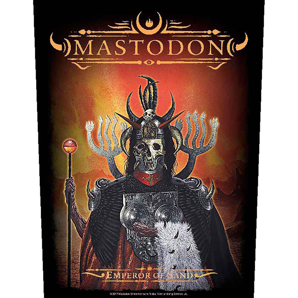 Mastodon Emperor Of Sand Back Patch Front