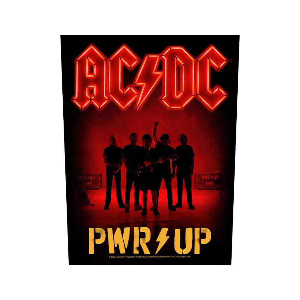 AC/DC Pwr-up Band Back Patch Front