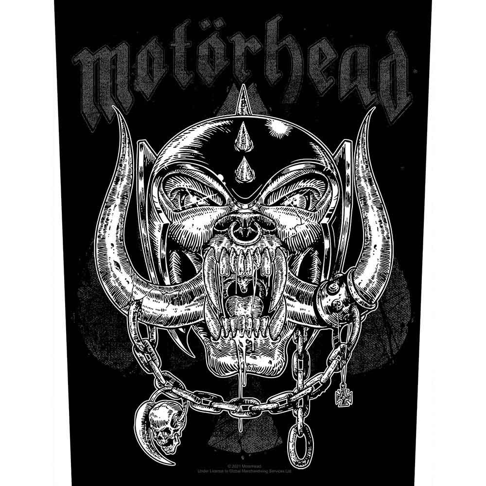 Motorhead Etched Iron Back Patch Front
