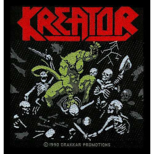 Kreator Pleasure To Kill Woven Patch Front