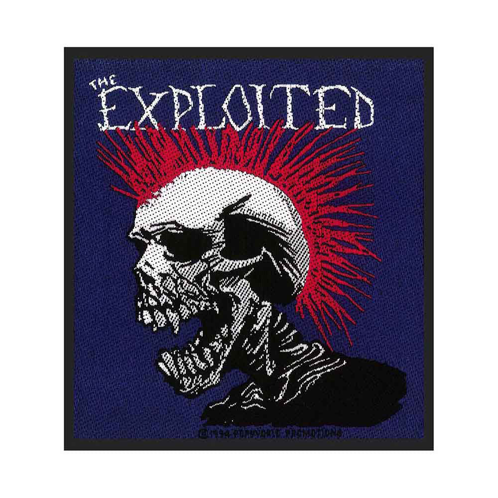 Exploited Mohican Woven Patch Front