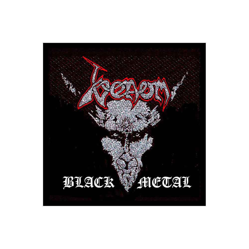 Venom Metal Woven Patch Front