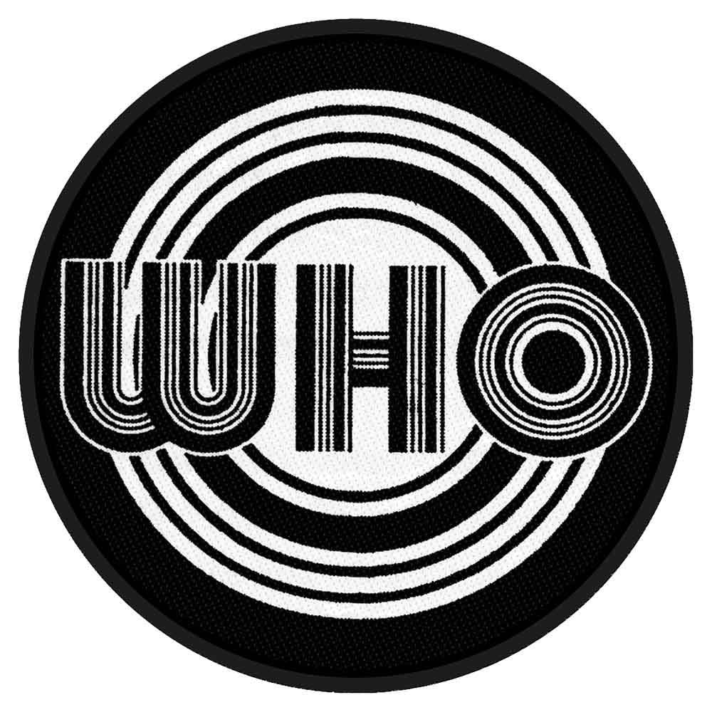 Who Circles Logo Woven Patch Front