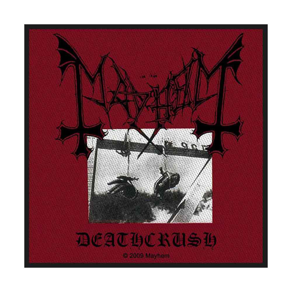 Mayhem Deathcrush Woven Patch Front