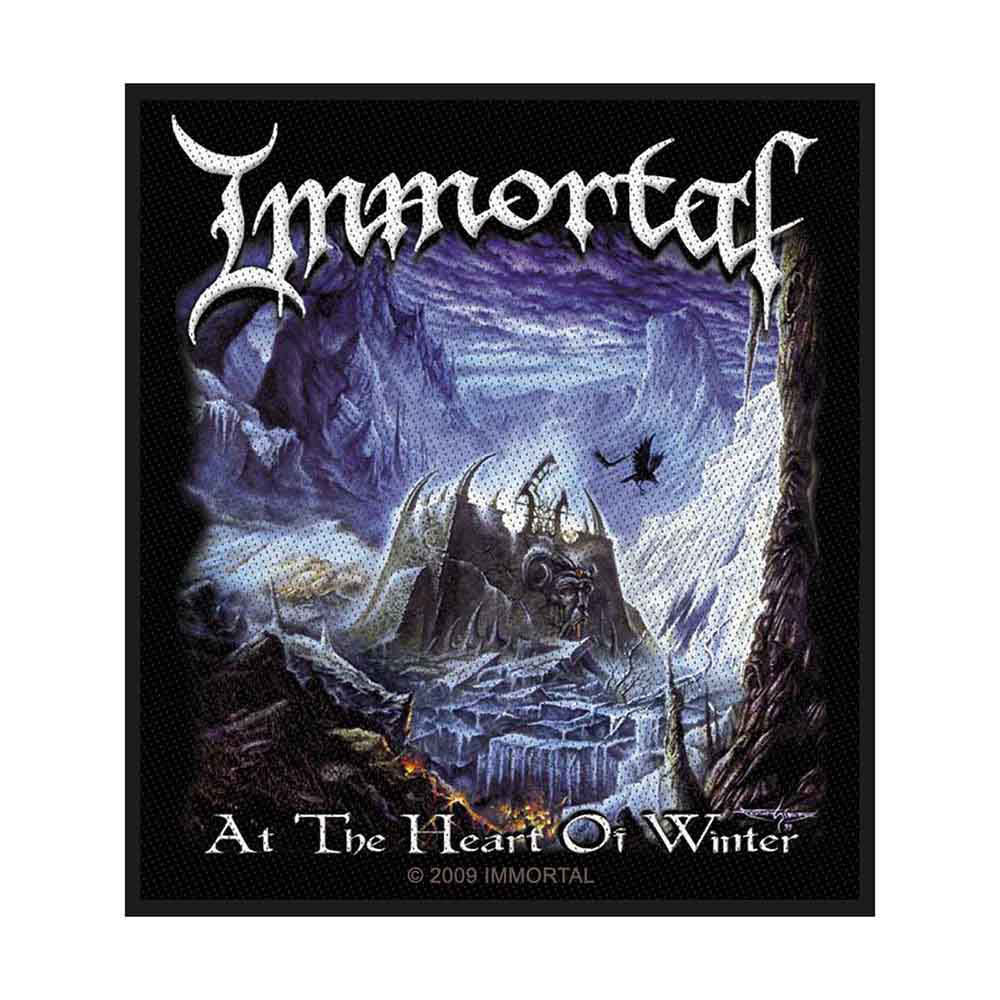 Immortal At The Heart Of Winter Woven Patch Front