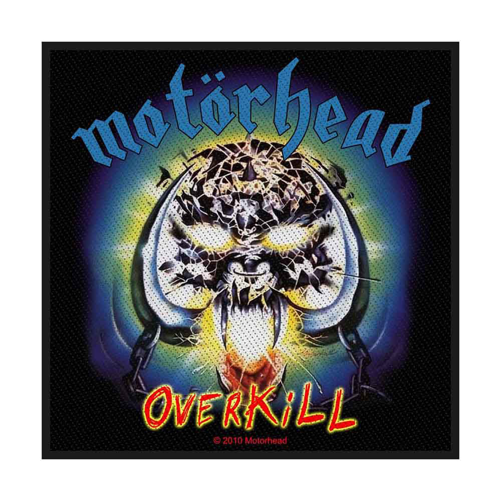 Motorhead Overkill Woven Patch Front