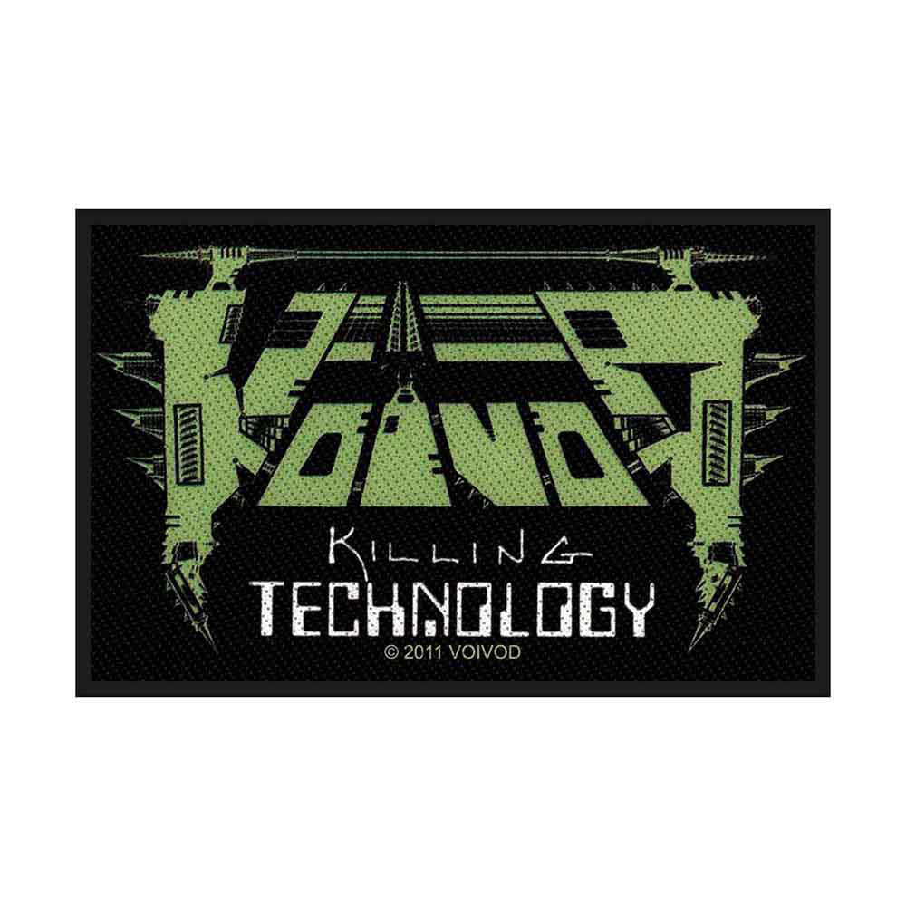Voivod Killing Technology Woven Patch Front