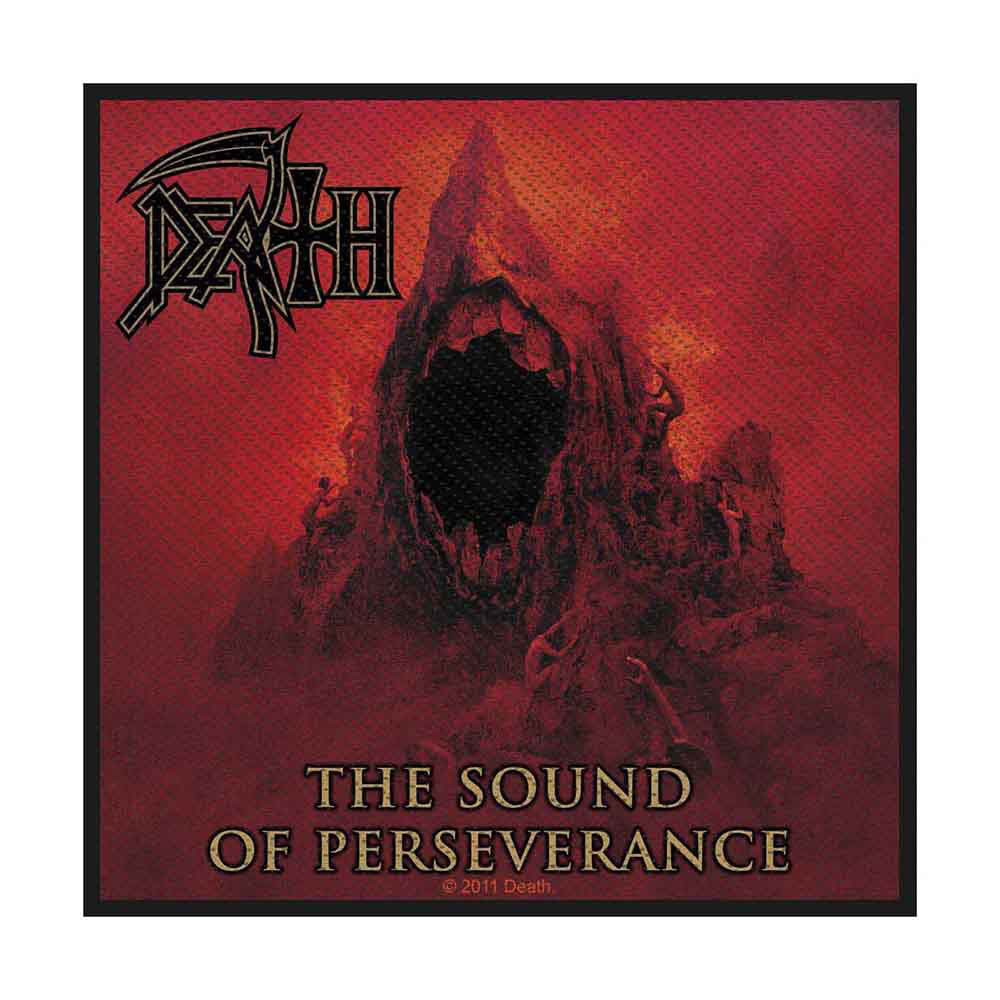 Death Sound Of Perseverance Woven Patch Front