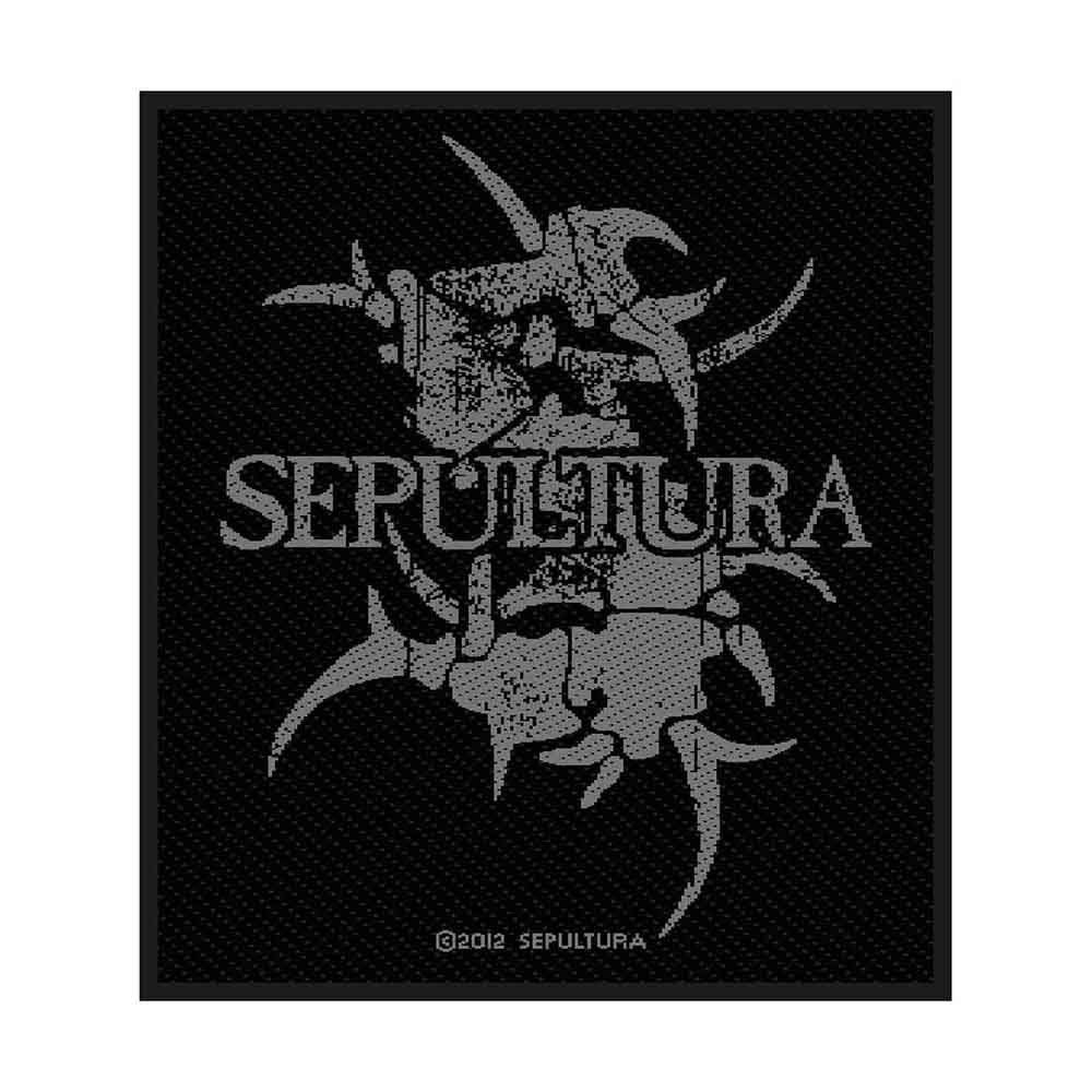 Sepultura Logo Woven Patch Front