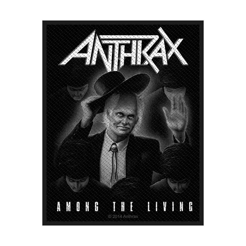 Anthrax Among The Living 2 Woven Patch Front