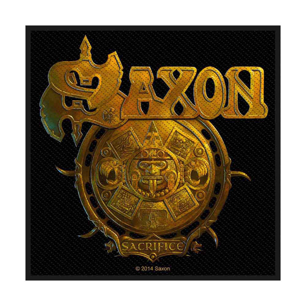 Saxon Sacrifice Woven Patch Front