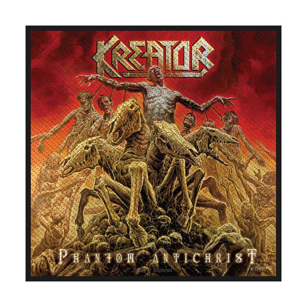 Kreator Phantom Anti-christ Woven Patch Front