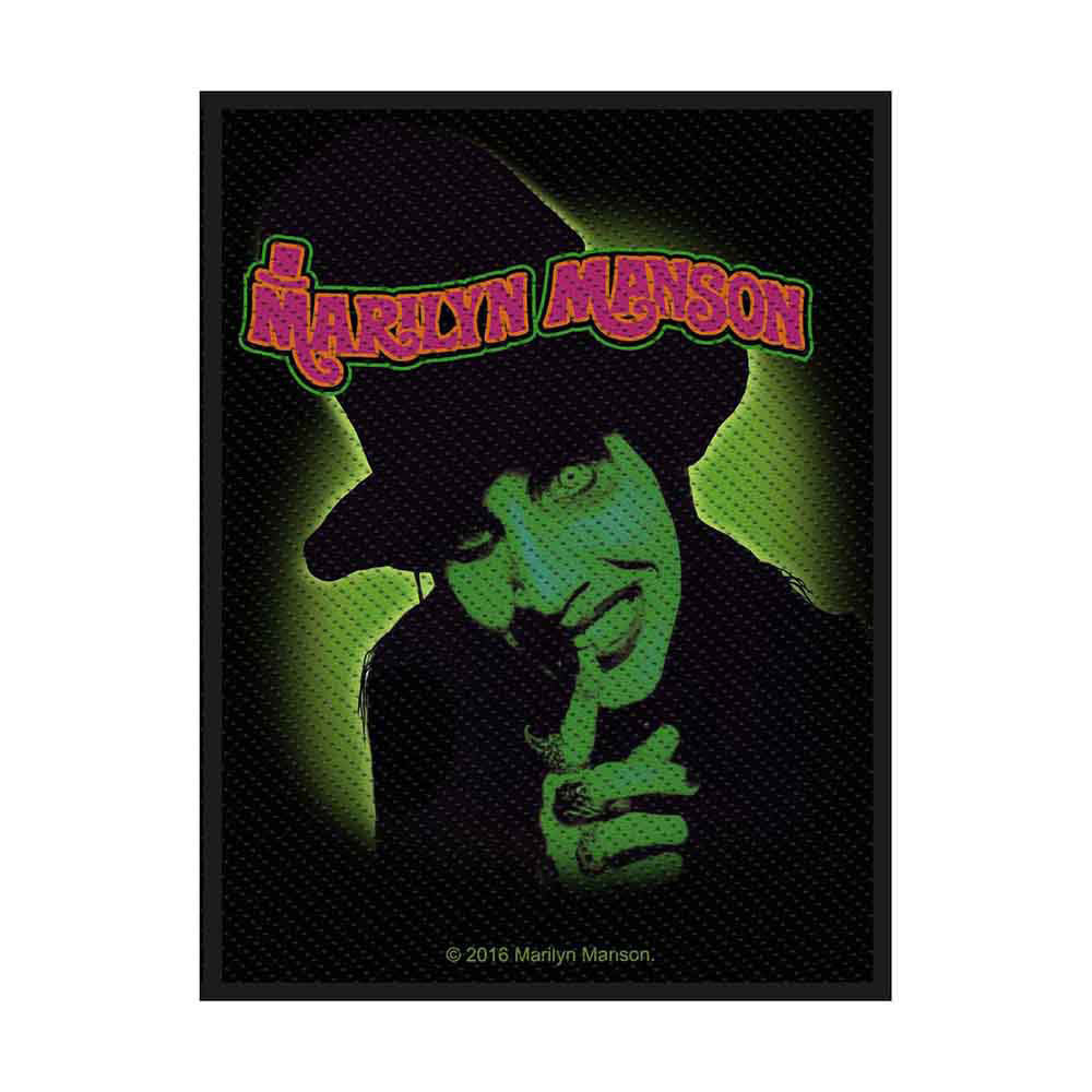 Marilyn Manson Smells Like Children Woven Patch Front