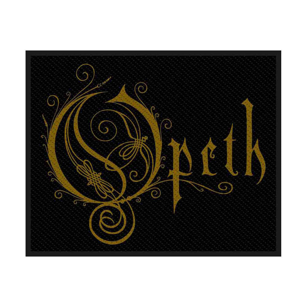 Opeth Logo Woven Patch Front