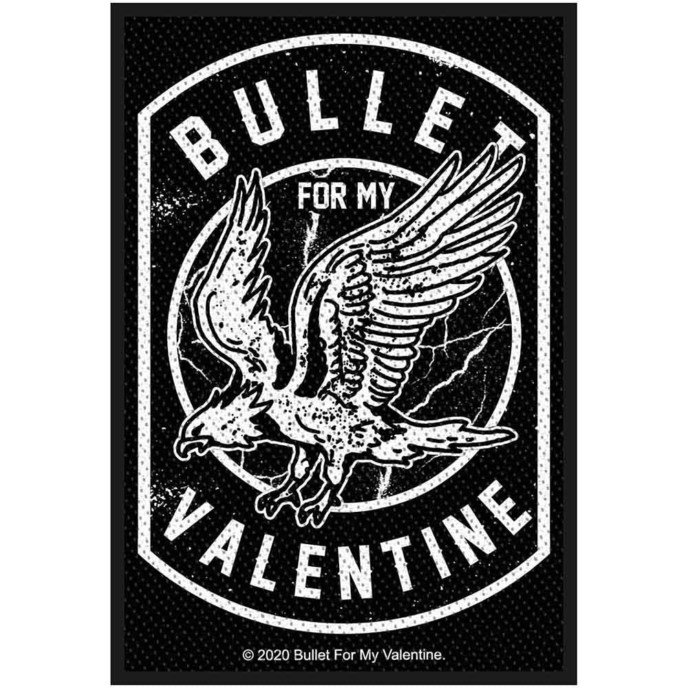 Bullet For My Valentine Eagle Woven Patch Front