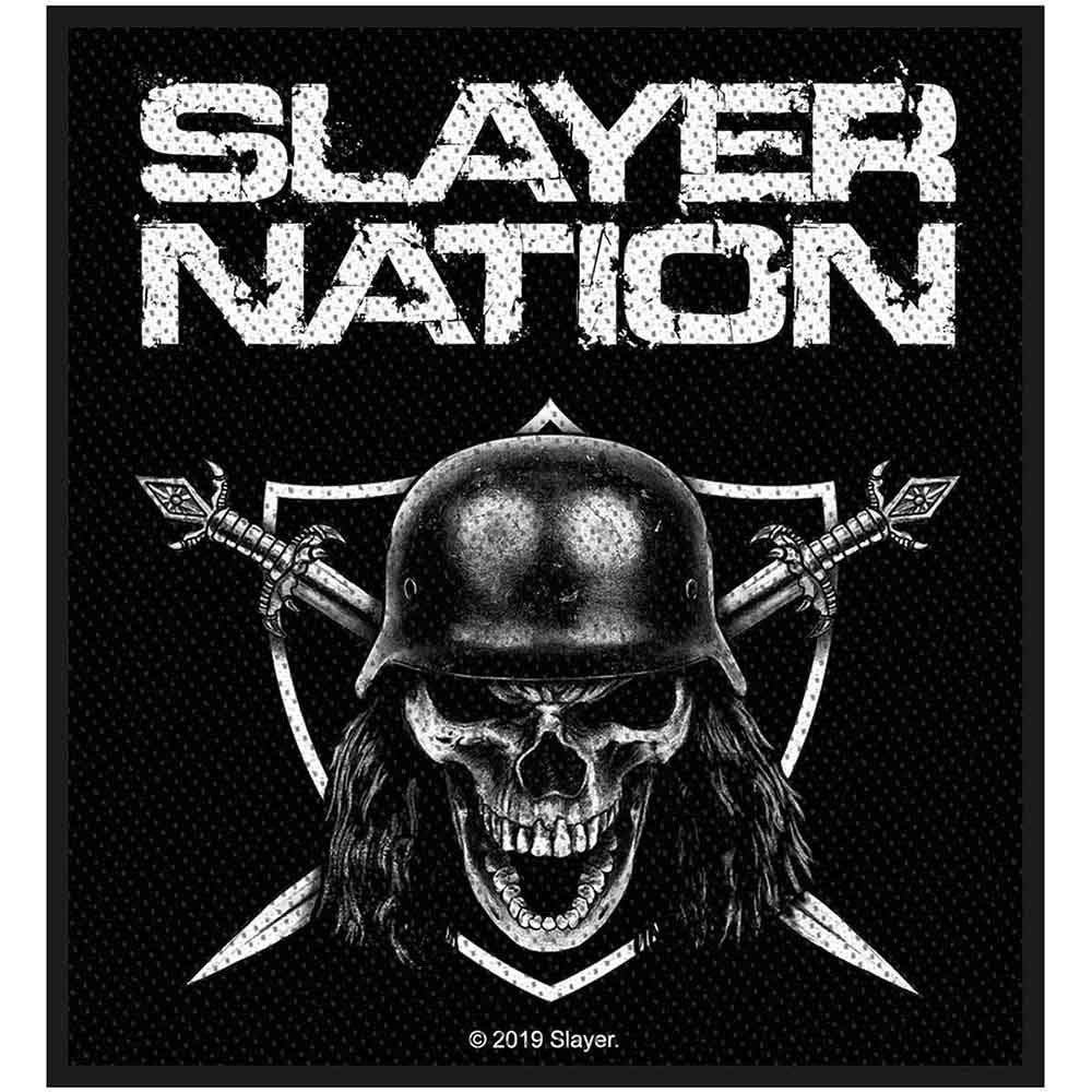 Slayer Nation Woven Patch Front