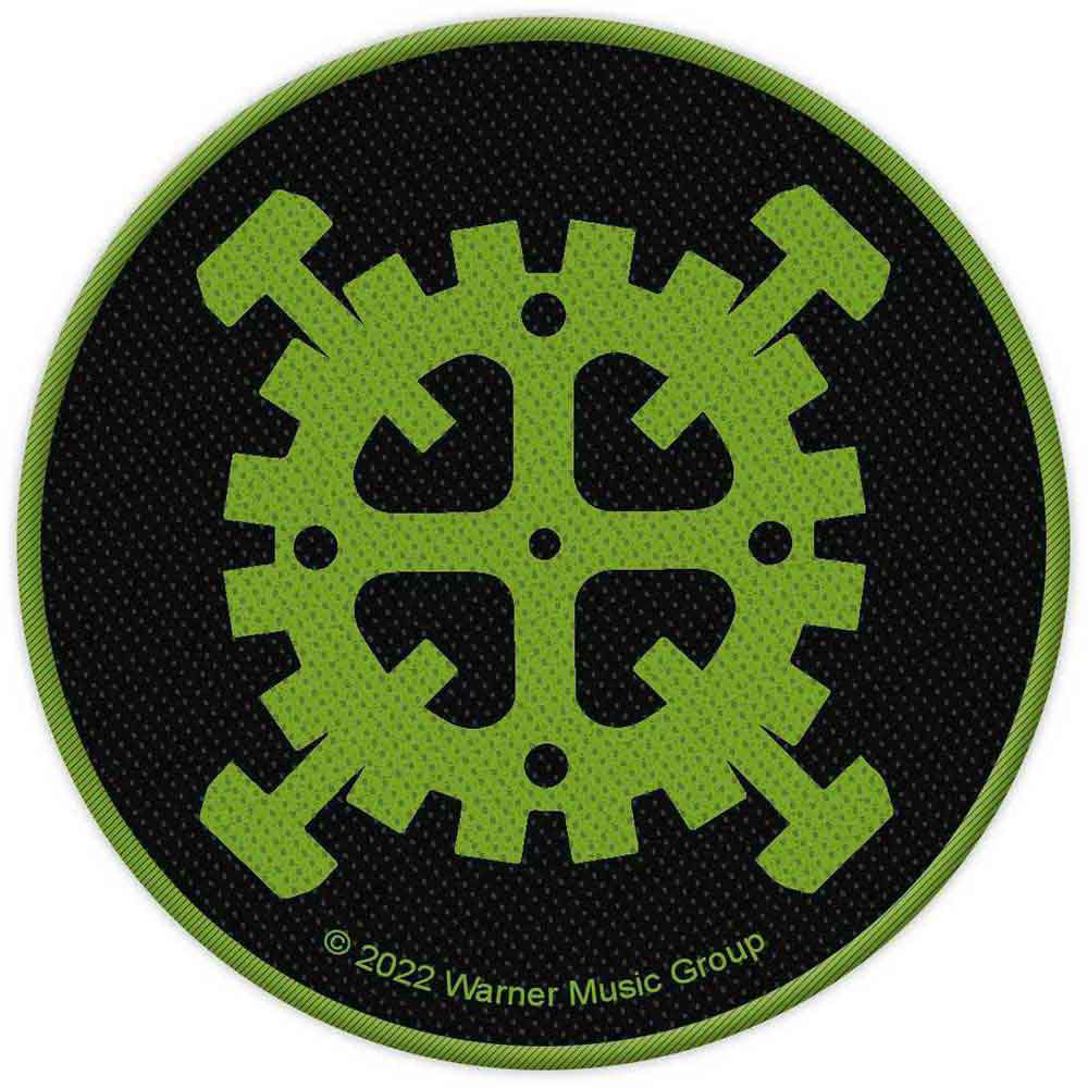 Type O Negative Gear Logo Woven Patch Front