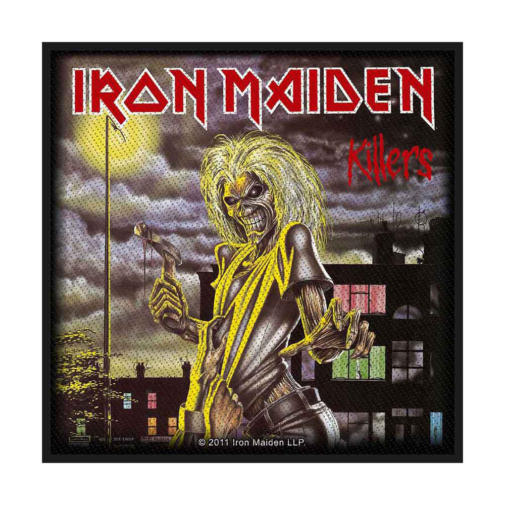 Iron Maiden Killers Woven Patch Front