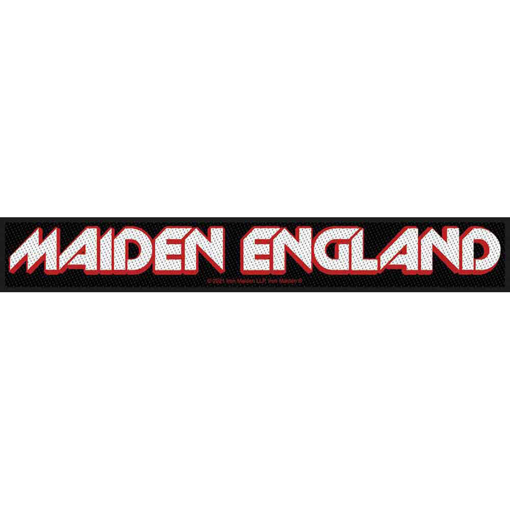 Iron Maiden England Strip Back Patch Front
