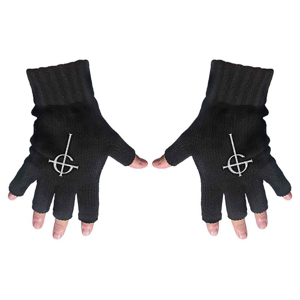 Ghost Cross Knit Gloves Front