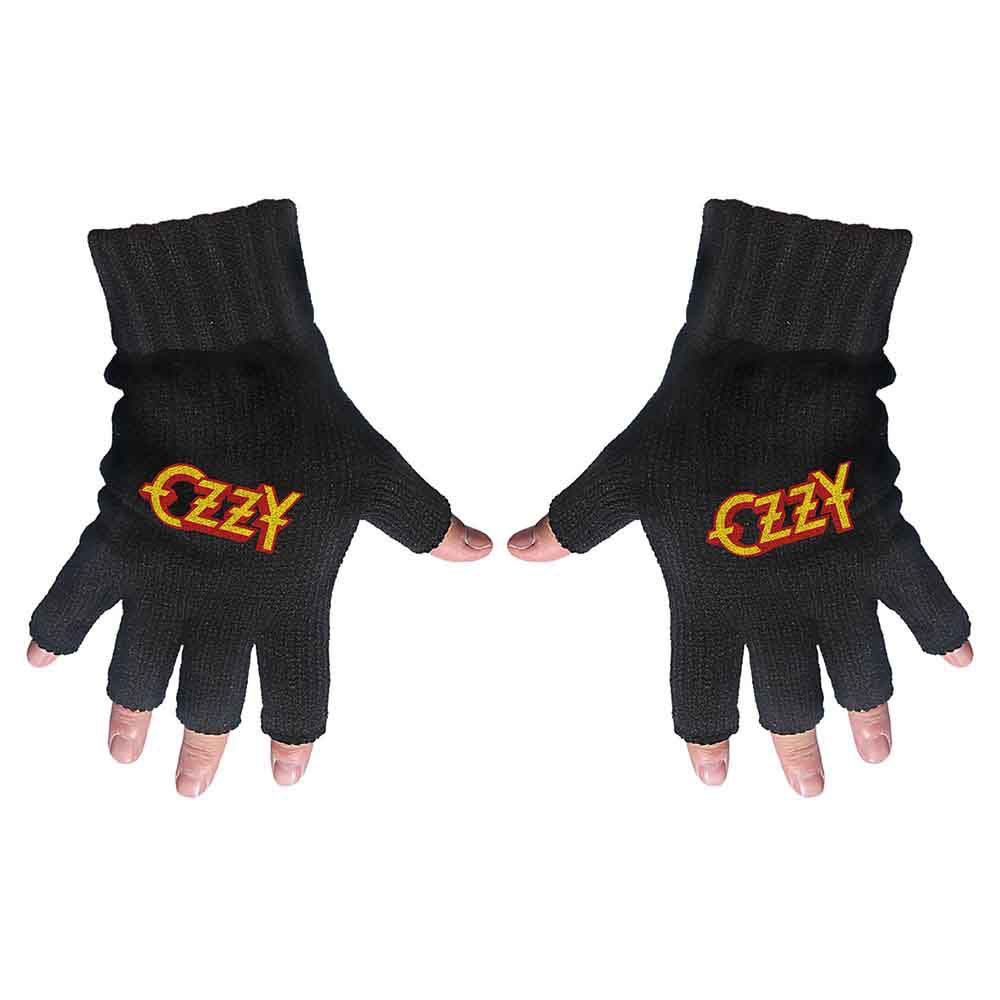 Ozzy Osbourne Ozzy Knit Gloves Front
