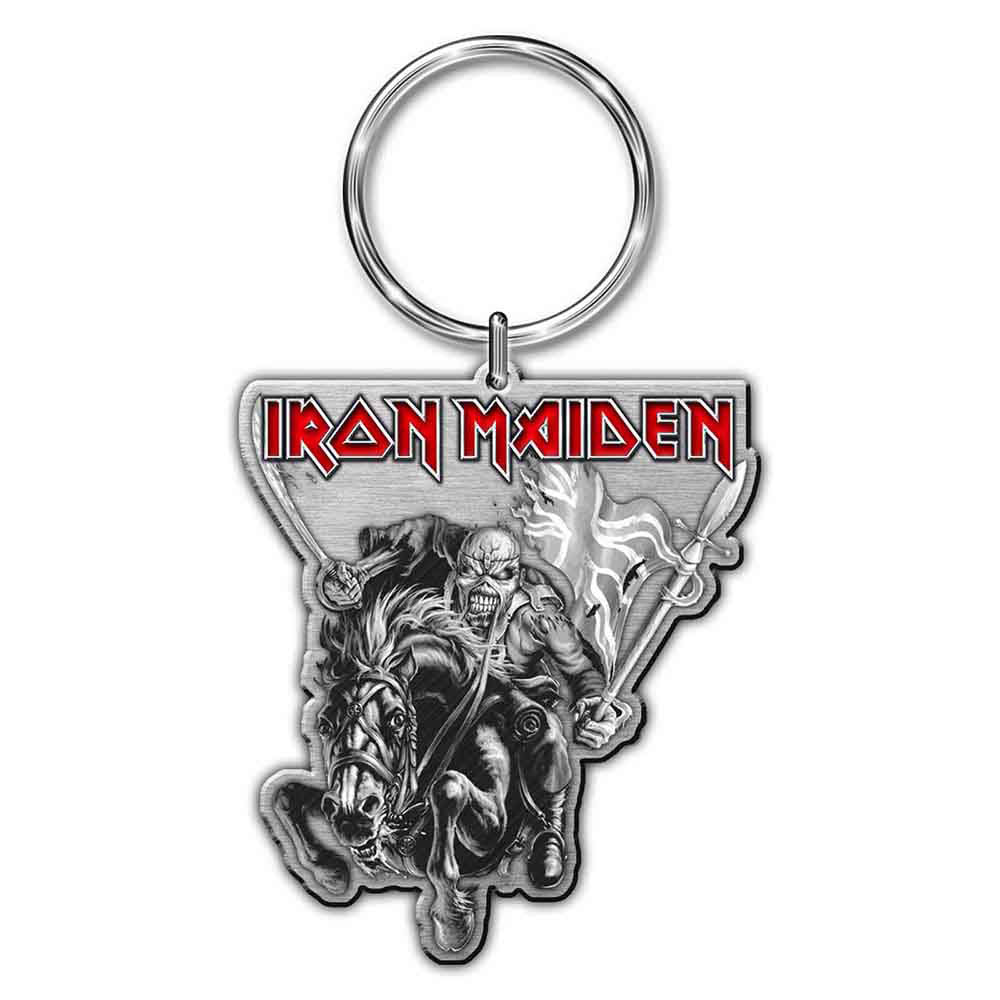 Iron Maiden Maiden England Metal Key Chain Front