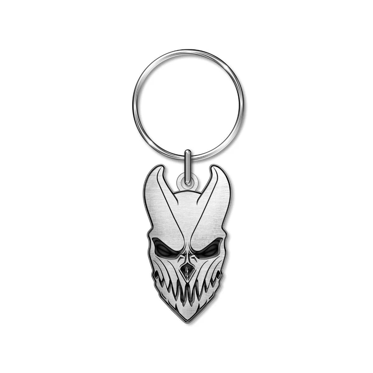 Slaughter To Prevail Mask Metal Key Chain Front