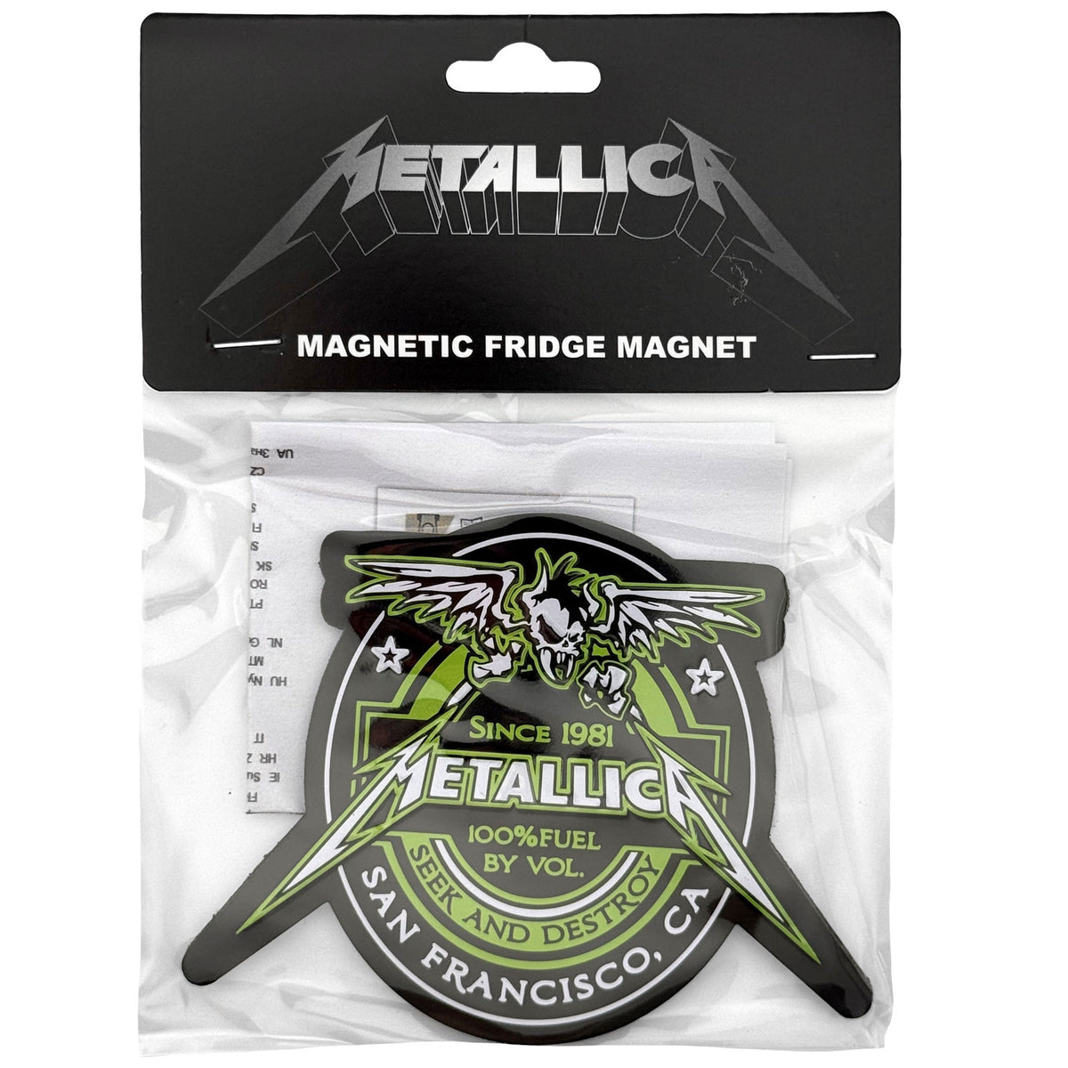 Metallica Fuel Magnet Front