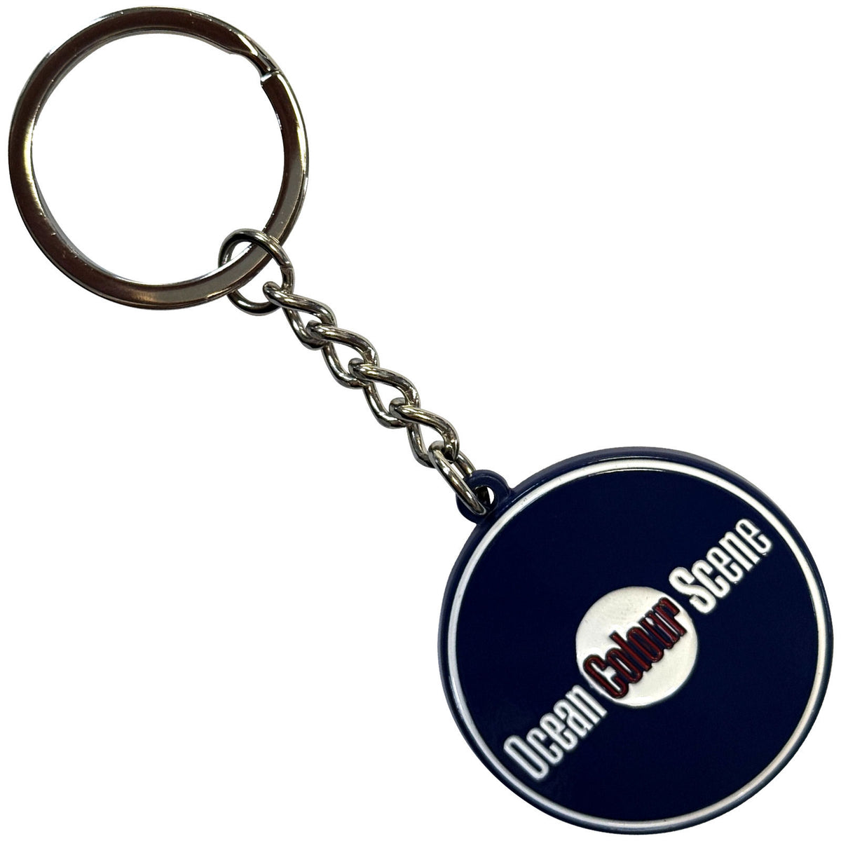 Ocean Colour Scene Classic Logo Metal Key Chain Front