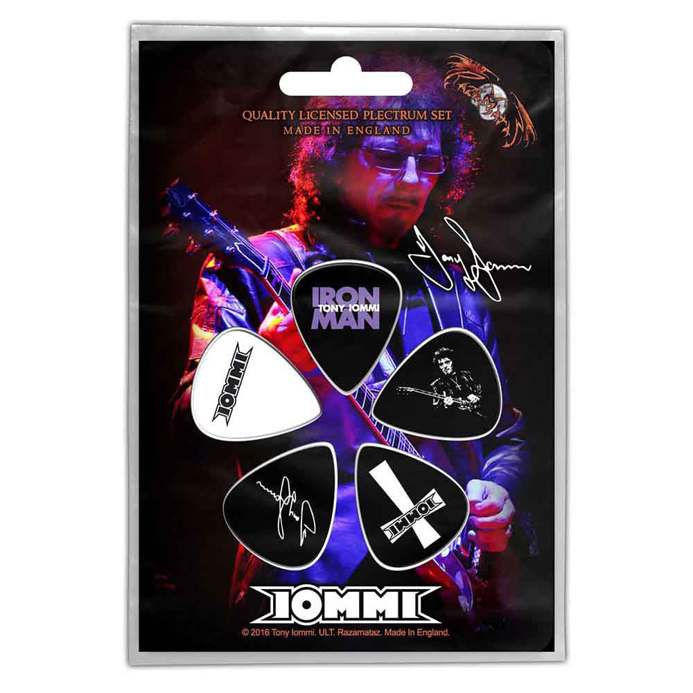 Tony Iommi Iommi Guitar Pick Front